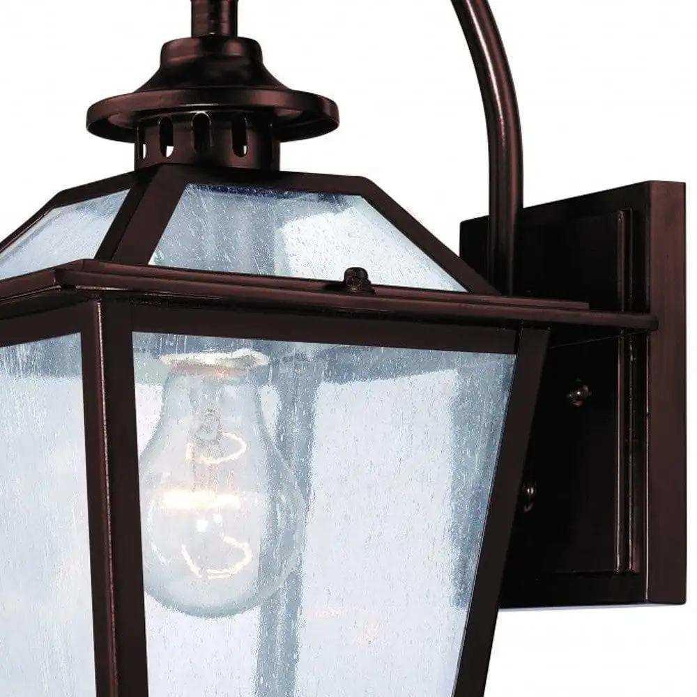 Antique Bronze Terrarium Shape Wall Light - Homeroots - Flyclothing LLC