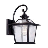 Matte Black Terrarium Shape Wall Light - Homeroots - Flyclothing LLC
