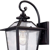 Matte Black Terrarium Shape Wall Light - Homeroots - Flyclothing LLC