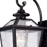 Matte Black Terrarium Shape Wall Light - Homeroots - Flyclothing LLC