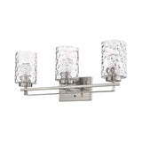 Livvy 3-Light Satin Nickel Vanity - Homeroots - Flyclothing LLC