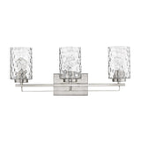 Livvy 3-Light Satin Nickel Vanity - Homeroots - Flyclothing LLC