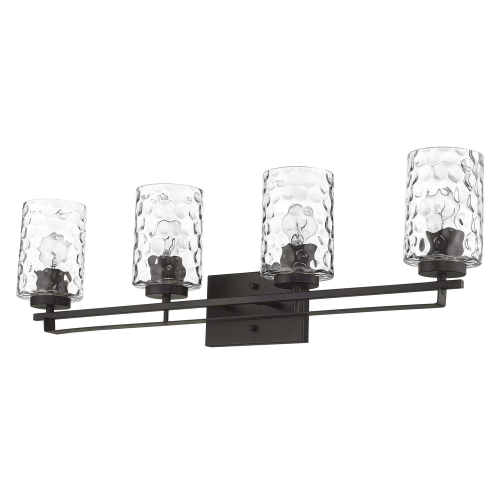 Livvy 4-Light Oil-Rubbed Bronze Vanity - Homeroots - Flyclothing LLC