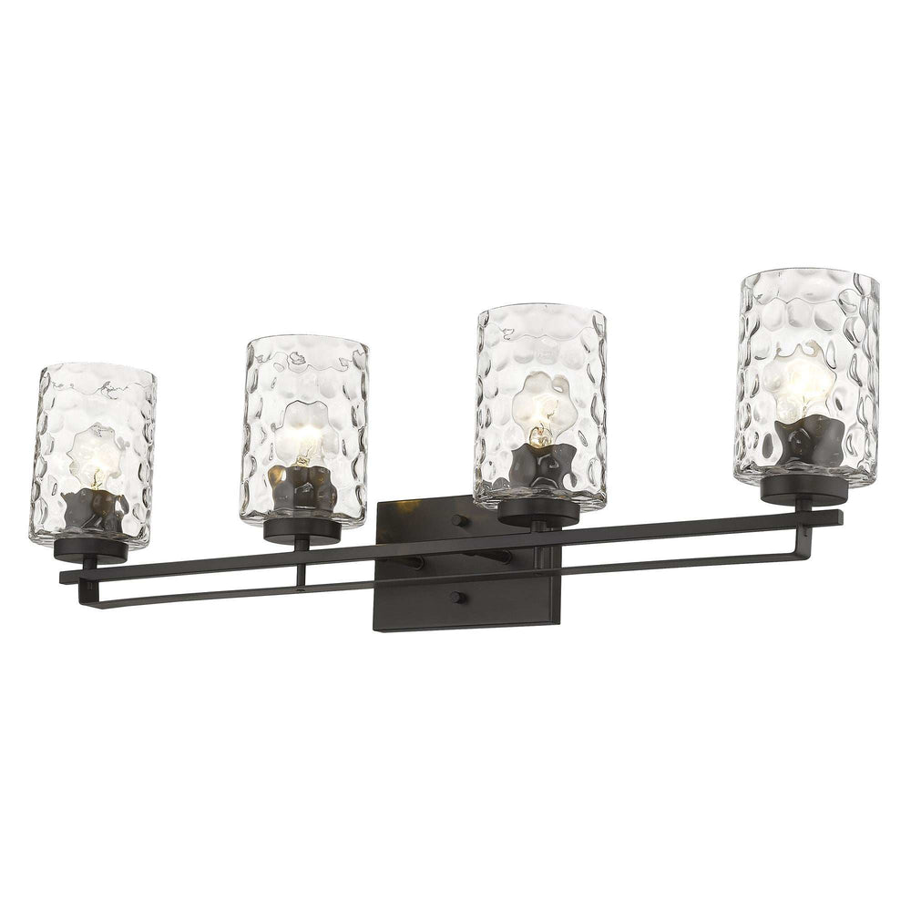 Livvy 4-Light Oil-Rubbed Bronze Vanity - Homeroots - Flyclothing LLC