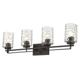 Livvy 4-Light Oil-Rubbed Bronze Vanity - Homeroots - Flyclothing LLC