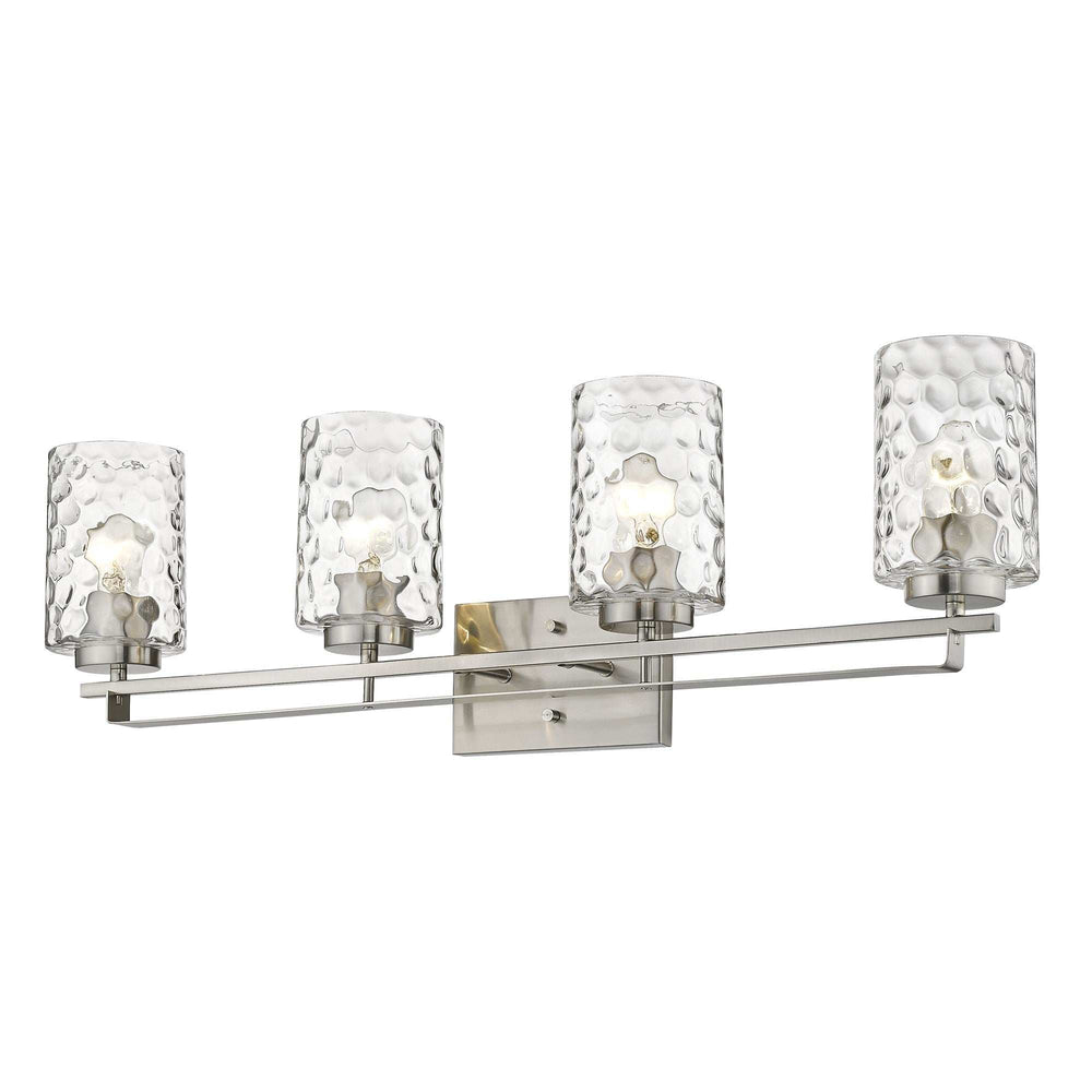 Livvy 4-Light Satin Nickel Vanity - Homeroots - Flyclothing LLC