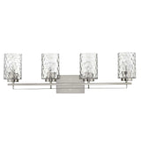 Livvy 4-Light Satin Nickel Vanity - Homeroots - Flyclothing LLC