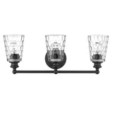 Mae 3-Light Matte Black Vanity - Homeroots - Flyclothing LLC