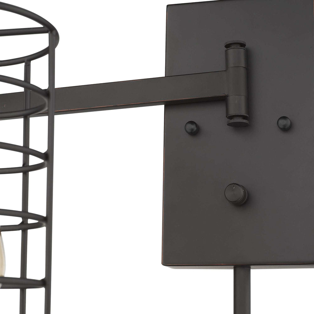 Industrial Bronze Metal Wall Sconce - Homeroots - Flyclothing LLC