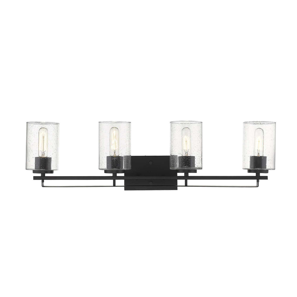 Orella 4-Light Matte Black Sconce - Homeroots - Flyclothing LLC