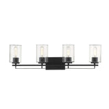 Orella 4-Light Matte Black Sconce - Homeroots - Flyclothing LLC