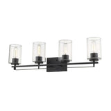 Orella 4-Light Matte Black Sconce - Homeroots - Flyclothing LLC