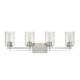 Orella 4-Light Satin Nickel Vanity - Homeroots - Flyclothing LLC
