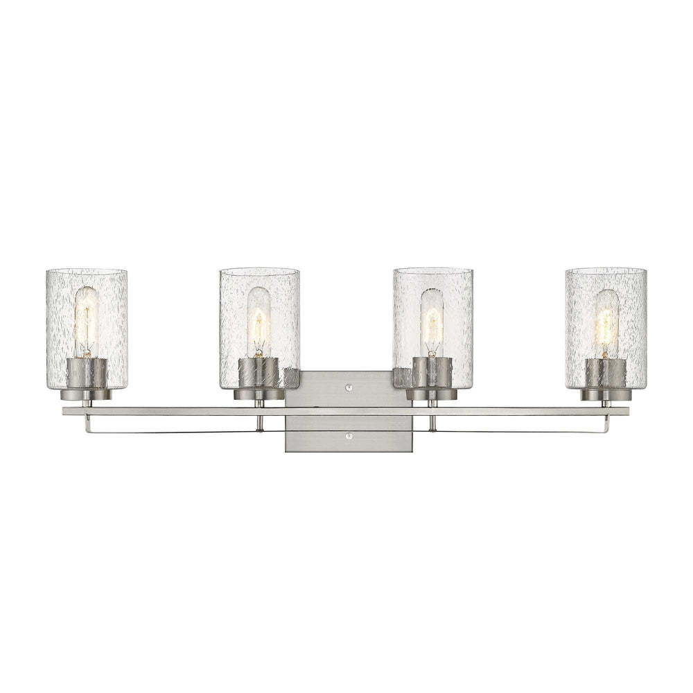 Orella 4-Light Satin Nickel Vanity - Homeroots - Flyclothing LLC