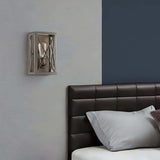 Antique Bronze Metal Geometric Wall Light - Homeroots - Flyclothing LLC