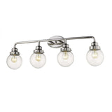 Portsmith 4-Light Polished Nickel Vanity - Homeroots - Flyclothing LLC