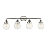 Portsmith 4-Light Polished Nickel Vanity - Homeroots - Flyclothing LLC