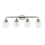 Portsmith 4-Light Polished Nickel Vanity - Homeroots - Flyclothing LLC