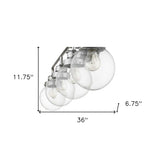 Portsmith 4-Light Polished Nickel Vanity - Homeroots - Flyclothing LLC