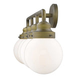 Portsmith 4-Light Raw Brass Vanity - Homeroots - Flyclothing LLC