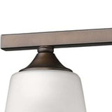Three Light Bronze Metal Vanity Wall Light - Homeroots - Flyclothing LLC