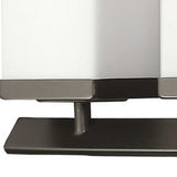 Burgundy 5-Light Oil-Rubbed Bronze Vanity Light With Etched Glass Shades - Homeroots - Flyclothing LLC