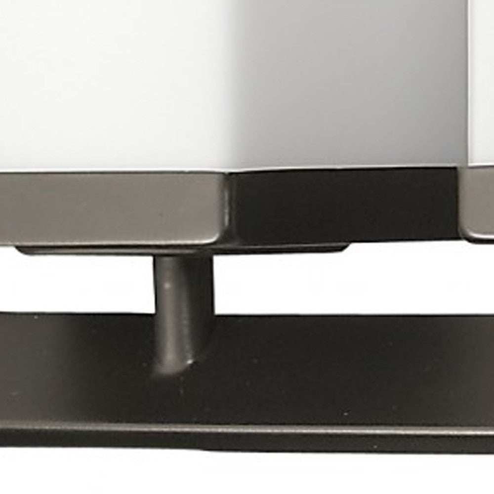 Burgundy 5-Light Oil-Rubbed Bronze Vanity Light With Etched Glass Shades - Homeroots - Flyclothing LLC