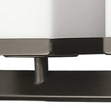 Burgundy 5-Light Oil-Rubbed Bronze Vanity Light With Etched Glass Shades - Homeroots - Flyclothing LLC