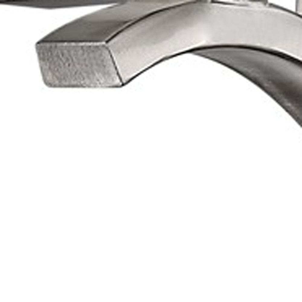 One Light Silver and Glass Wall Sconce - Homeroots - Flyclothing LLC