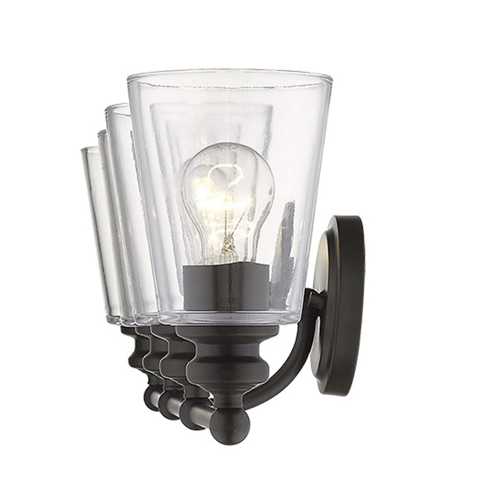 Ceil 4-Light Oil-Rubbed Bronze Vanity - Homeroots - Flyclothing LLC