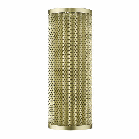 Basetti 1-Light Gold Sconce - Homeroots - Flyclothing LLC