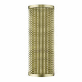 Basetti 1-Light Gold Sconce - Homeroots - Flyclothing LLC