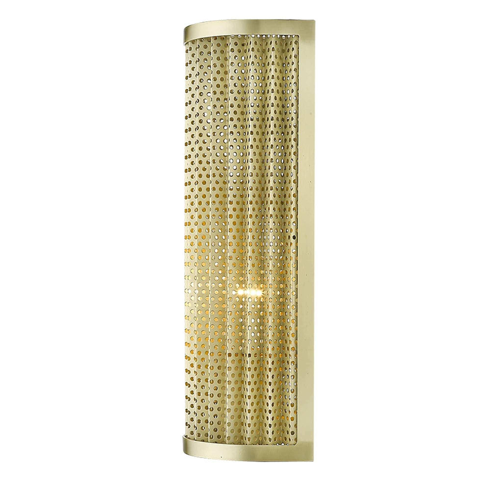 Basetti 1-Light Gold Sconce - Homeroots - Flyclothing LLC