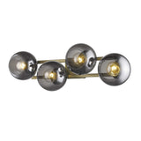 Lunette 4-Light Aged Brass Sconce - Homeroots - Flyclothing LLC