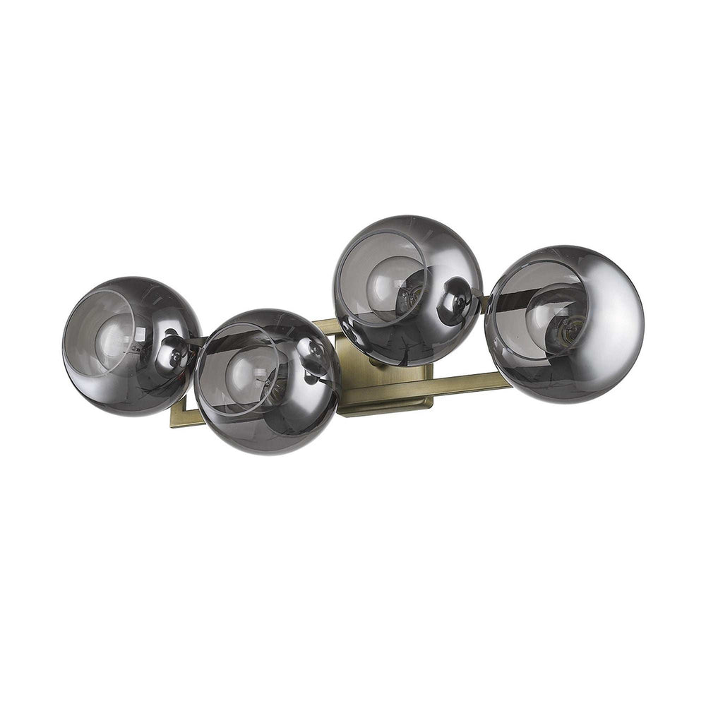 Lunette 4-Light Aged Brass Sconce - Homeroots - Flyclothing LLC