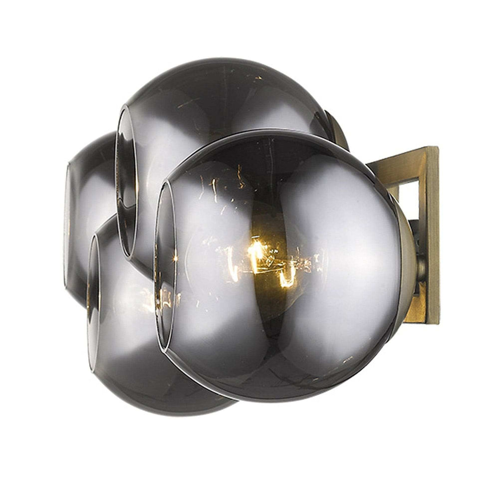 Lunette 4-Light Aged Brass Sconce - Homeroots - Flyclothing LLC