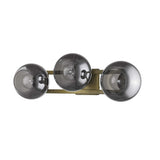 Lunette 3-Light Aged Brass Sconce - Homeroots - Flyclothing LLC