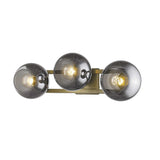 Lunette 3-Light Aged Brass Sconce - Homeroots - Flyclothing LLC