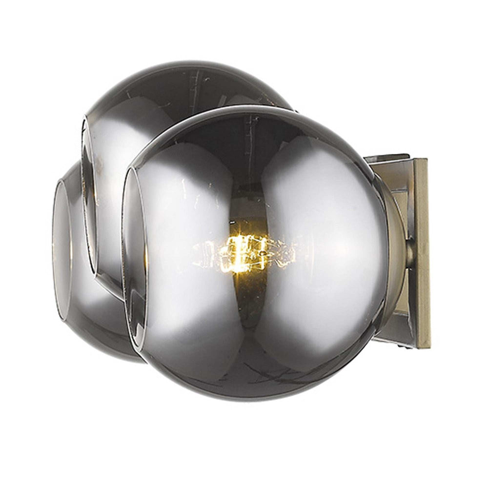 Lunette 3-Light Aged Brass Sconce - Homeroots - Flyclothing LLC