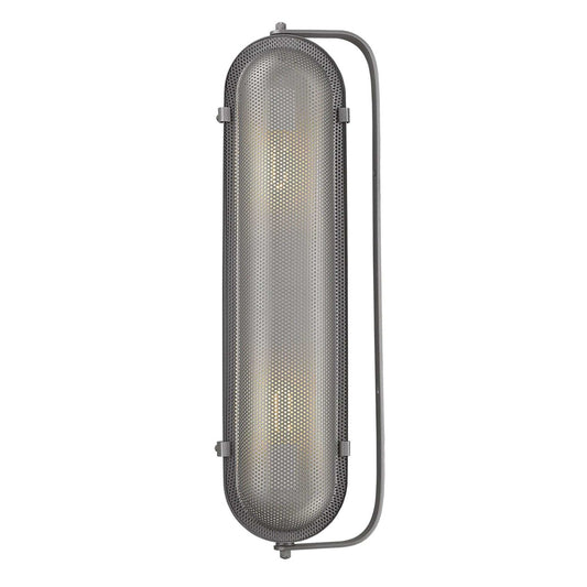 Terra 2-Light Gray Sconce - Homeroots - Flyclothing LLC