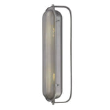Terra 2-Light Gray Sconce - Homeroots - Flyclothing LLC