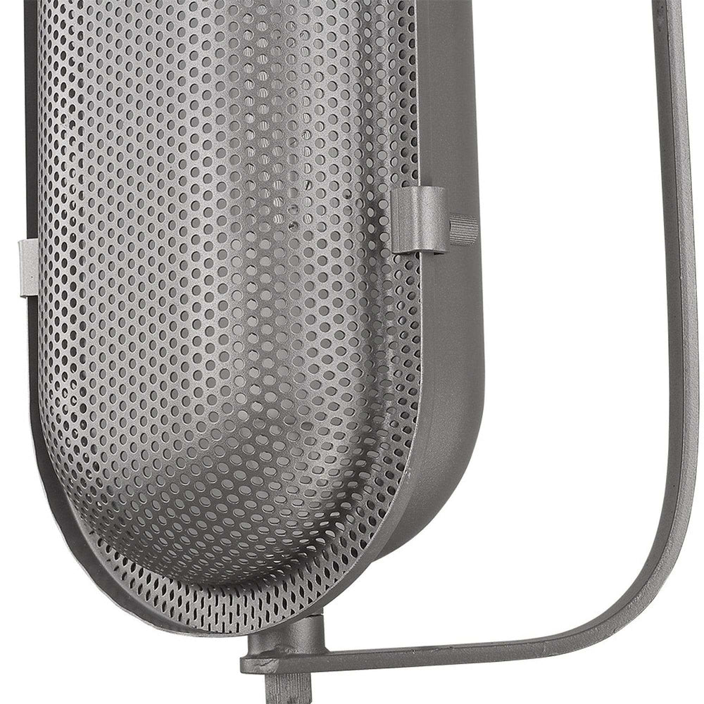 Terra 2-Light Gray Sconce - Homeroots - Flyclothing LLC