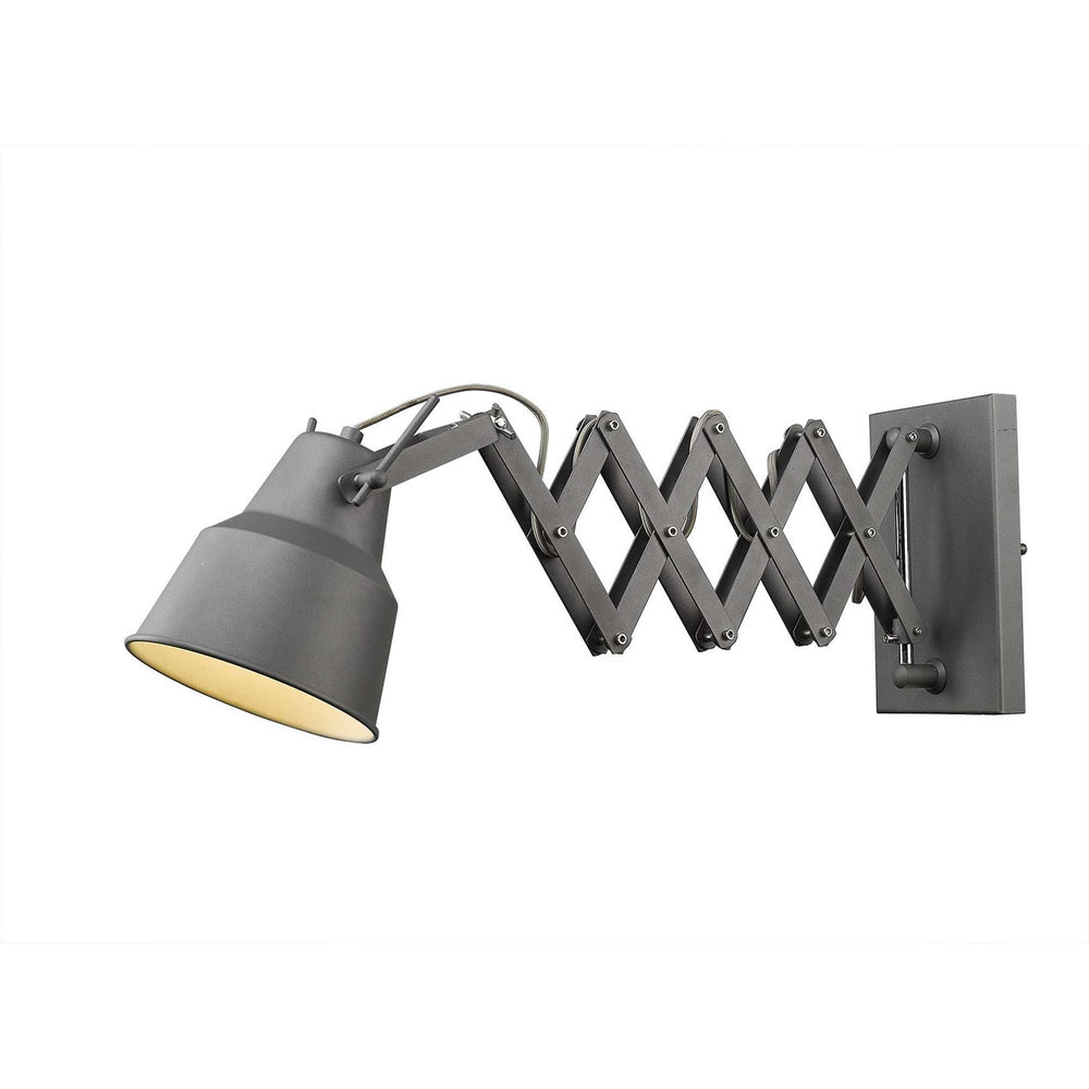 Plexus 1-Light Gray Sconce - Homeroots - Flyclothing LLC