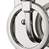 Silver Metal Wall Light with Frosted Glass Shade - Homeroots - Flyclothing LLC