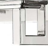 Coralie 5-Light Polished Nickel Sconce With Pressed Crystal Shades - Homeroots - Flyclothing LLC
