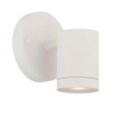 White LED One Light Outdoor Can Shape Wall Sconce - Homeroots - Flyclothing LLC