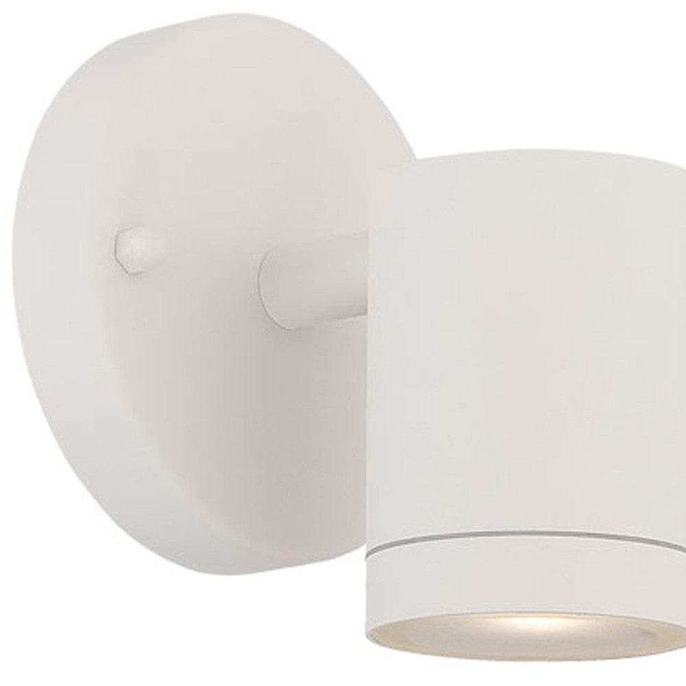 White LED One Light Outdoor Can Shape Wall Sconce - Homeroots - Flyclothing LLC