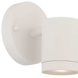 White LED One Light Outdoor Can Shape Wall Sconce - Homeroots - Flyclothing LLC