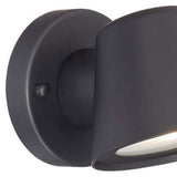 Matte Black LED Short Cone Wall Light - Homeroots - Flyclothing LLC