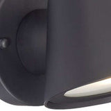 Matte Black LED Short Cone Wall Light - Homeroots - Flyclothing LLC